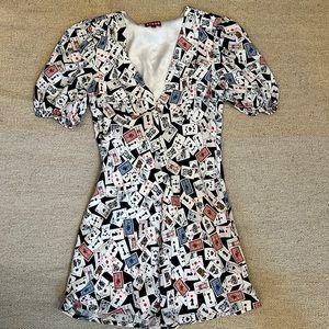 Staud house of cards milla dress